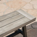 Acacia Wood Outdoor Dining Bench