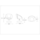Hopper - Swivel Lounge Chair by HouseOfZazla