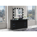 Elisa - Vanity Set With Stool And LED Bulbs by Unique Piece Furniture