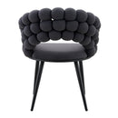 Puffy Bubble, Ball Chain Chairs For Dining Room (Set of 2) by HouseOfZazla