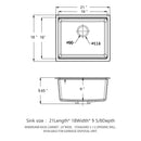 Quartz Composite Kitchen Sink With Workstation, Undermount by HouseOfZazla