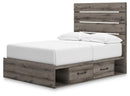 Graystorm - Panel Bed With Storage by Unique Piece Furniture