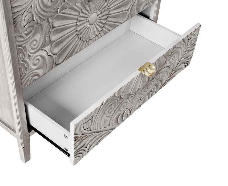 3 Drawer Cabinet, American Furniture, Suitable for Bedroom, Living Room, Study