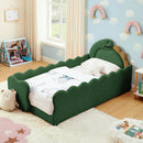 Cute Dinosaur Shaped Bed With Safety Guardrail, Toddler Frame by Unique Piece Furniture