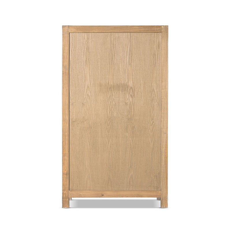 Arden - 2 Door Bookcase Storage Cabinet - Natural, photo 11 of 12