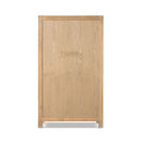 Arden - 2 Door Bookcase Storage Cabinet - Natural by HouseOfZazla