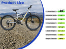 A2670 26 Inch Mountain Bike with 21-Speeds & Full Suspension