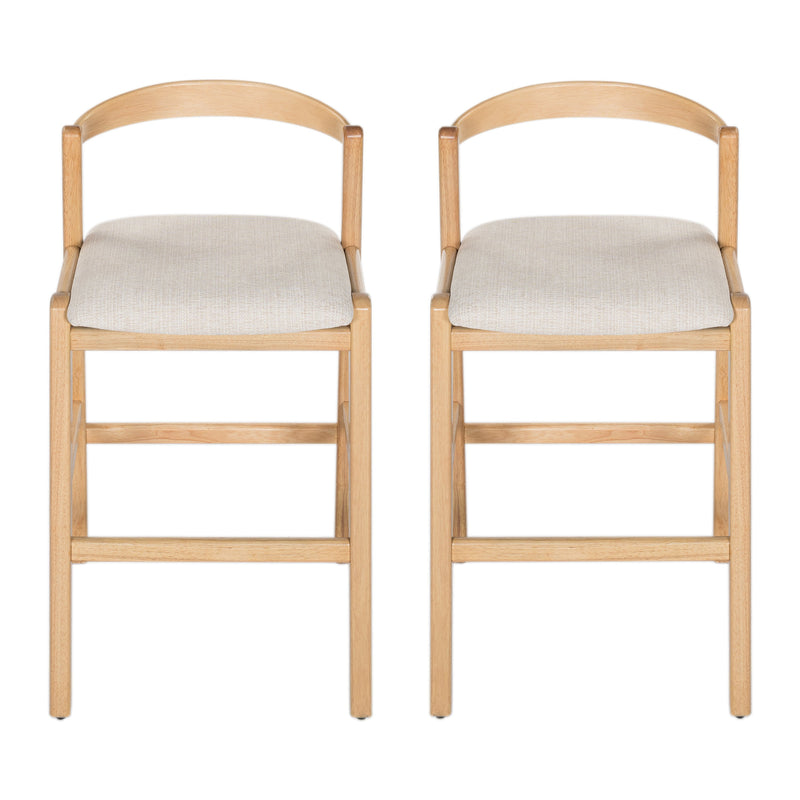 Balmain Indoor Rubberwood Barstool, photo 5 of 10