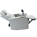 Power Motion Recliner Electric Power Recliner With USB Charging Port, Hidden Arm Storage, Convenient Cup Holder And tooth Speaker by HouseOfZazla