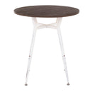 Clara - Industrial Round Dinette Table by HouseOfZazla