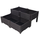 4 Piece Raised Garden Bed with Legs