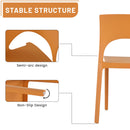 4 Piece Set Of Modern Designed Single Chairs With Folding Square Table by HouseOfZazla