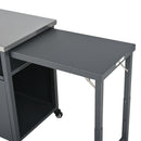 Foldable Outdoor Prep Station BBQ Cart Patio Dining Cart by HouseOfZazla