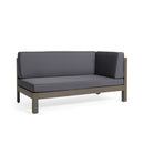 Brava - X Back Corner Bench by HouseOfZazla