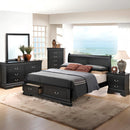Upholstered Panel Sleigh Bed Design by Unique Piece Furniture