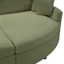 Oversized Double Chaise Lounge Sofa With USB Ports by HouseOfZazla