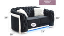 Loveseat With Flared Arms by HouseOfZazla