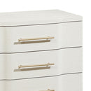Lexington - 3 Drawer Nightstand - Beige by HouseOfZazla