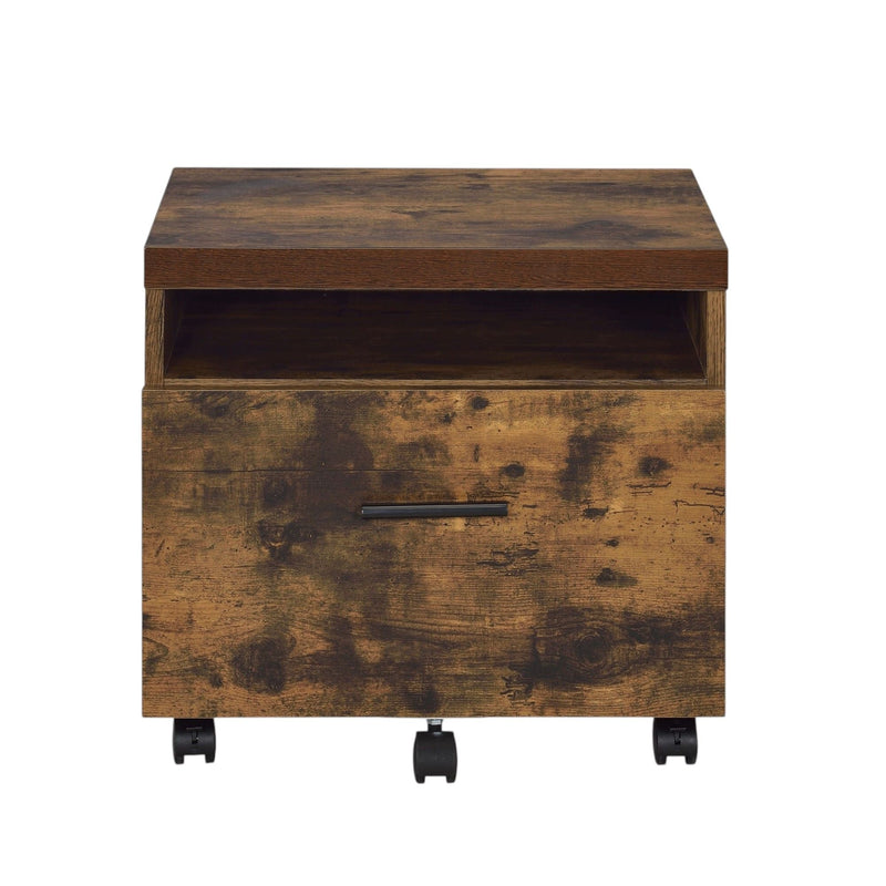 Bob - File Cabinet - Weathered Oak / Black, photo 6 of 6