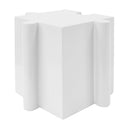 3-Piece Artistic Puzzle Table Set, Modular MGO Side Tables by HouseOfZazla