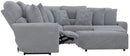 Majesty - Deep Seating Power Reclining Sectional And Ottoman