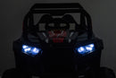 12V7A*1 30W*4 Four-Wheel Drive Seat One Button Start, Forward And Backward, High And Low Speed, Music, Front Light, Power Display, Two Doors Can Open, 2.4G R / C, Seat Belt Four Wheel Absorber by HouseOfZazla