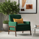 Cole - Solid Wood Lounge Chair by HouseOfZazla