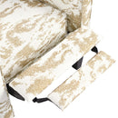 Push Back Upholstered Recliner Armchair by HouseOfZazla