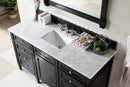 James Martin Brittany 60" Single Bathroom Vanity, Black Onyx