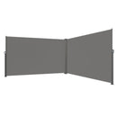 Retractable Side Awning 71" x 236" Full Aluminum Rust-Proof Patio Screen by HouseOfZazla