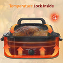 26-Quart Electric Roaster Oven with View Lid and Rack