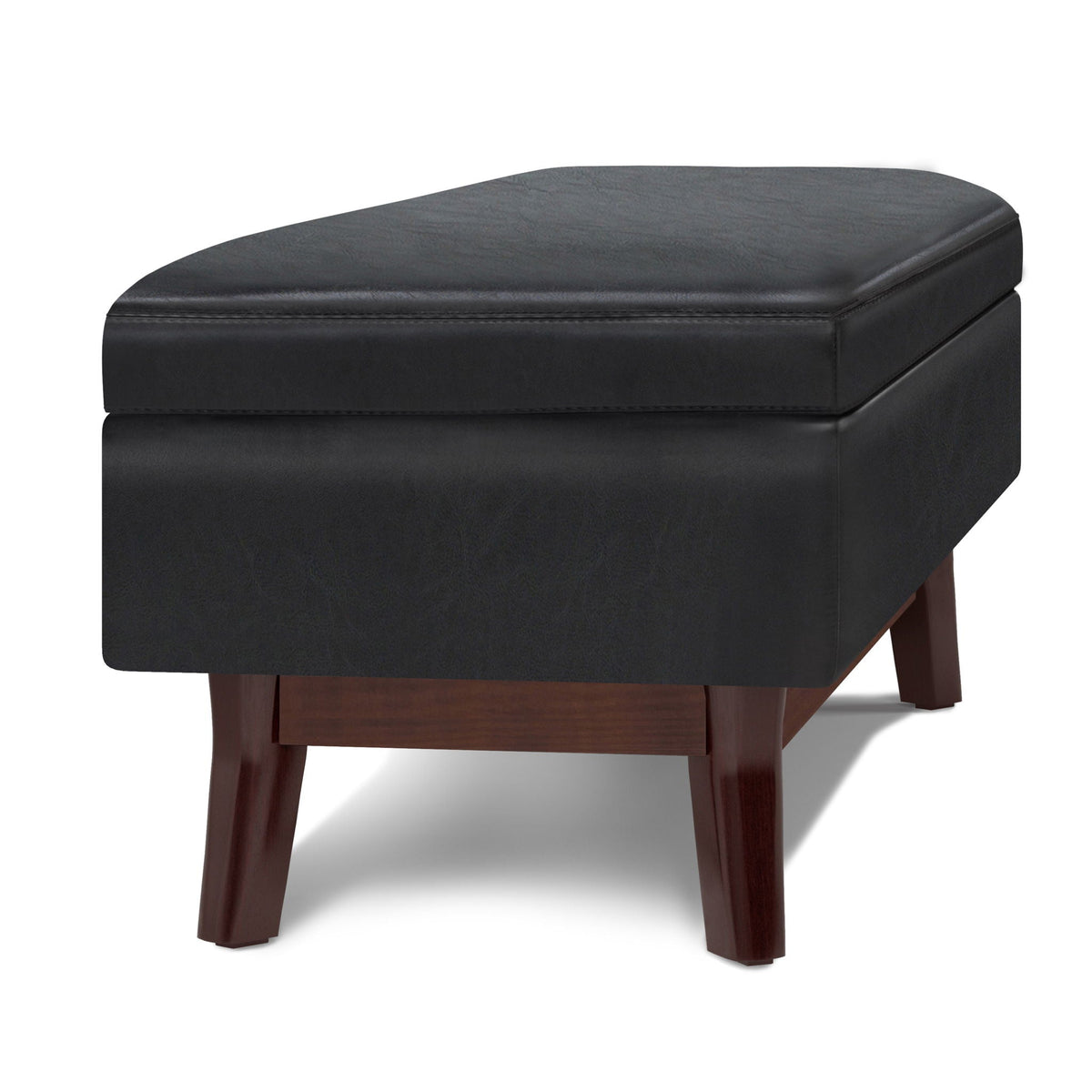 Owen - Rectangular Storage Ottoman - Midnight Black, photo 8 of 8