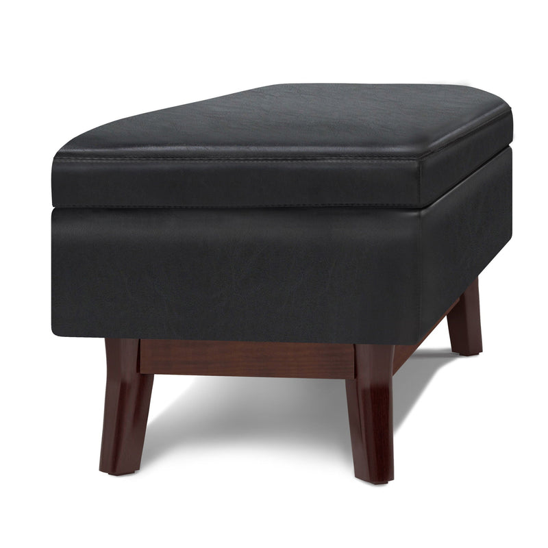 Owen - Rectangular Storage Ottoman - Midnight Black, photo 8 of 8
