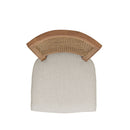 Triomphe - Rattan Wicker High Back Armless Counter Bar Stool by HouseOfZazla