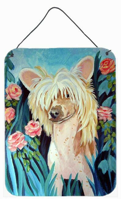 Chinese Crested Aluminium Metal Wall or Door Hanging Prints