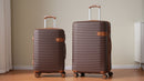 4 Piece Luggage Suitcase Set, Hard Shell Lightweight Expandable Travel Luggage With 4 Packing Cubes