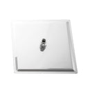 Ultra Thin Square Rainfall Shower Head Stainless Steel, Wall Or Ceiling Mount by HouseOfZazla