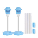 3-in-1 Standing Bubble Machine with Lights and Music by LJGDeals