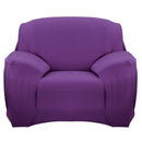Printed Stretch Sofa Cover for 1-Seater - Slim Fit by LJGDeals