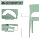 4 Piece Set Of Modern Designed Single Chairs With Folding Square Table by HouseOfZazla