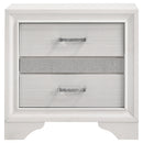 Miranda 3-drawer Nightstand Bedside Table White