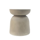 Outdoor Round Top MGO Drum Side Table by HouseOfZazla
