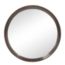 Transitional Decor Style Wall Mirror Decor With Frame For Bathroom by HouseOfZazla