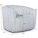 Mira - Modern Comfort Swivel Chair by HouseOfZazla