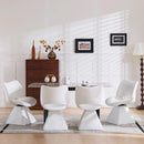 Modern Swivel Dining Chair With High Back by Unique Piece Furniture