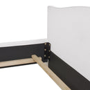 Marcella - Upholstered Shelter Headboard Bed Set by Unique Piece Furniture