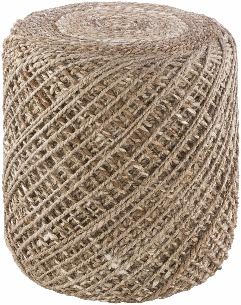 Perschling Khaki Pouf