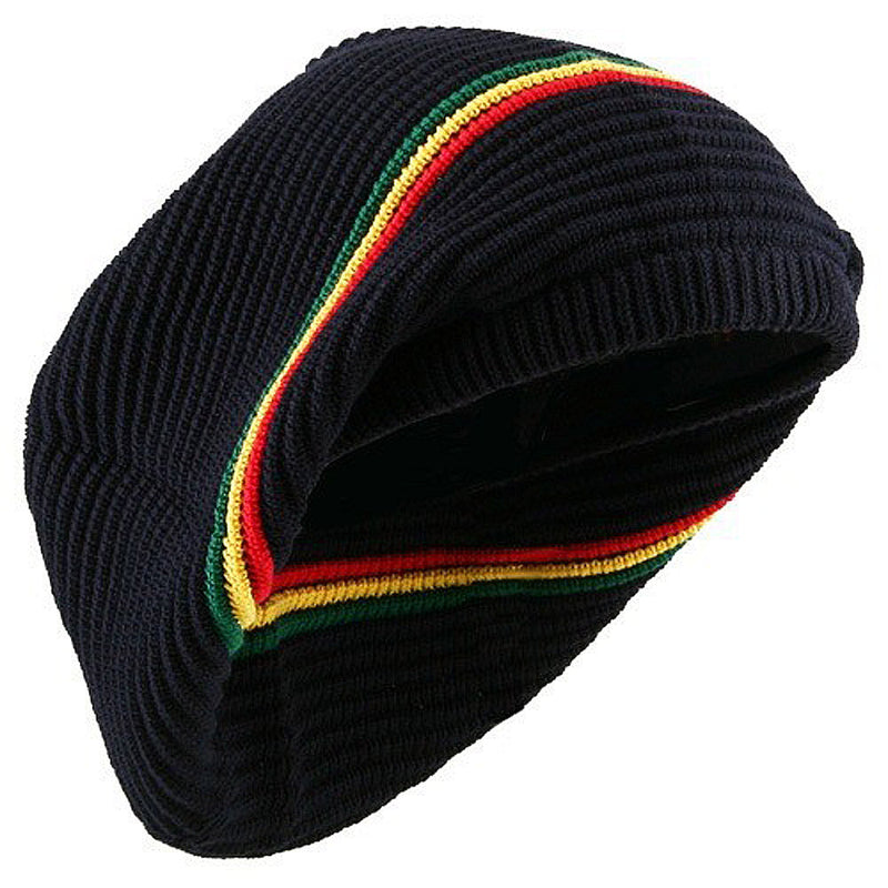 New Rasta Deep Crown Beanie