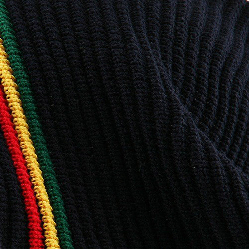 New Rasta Deep Crown Beanie