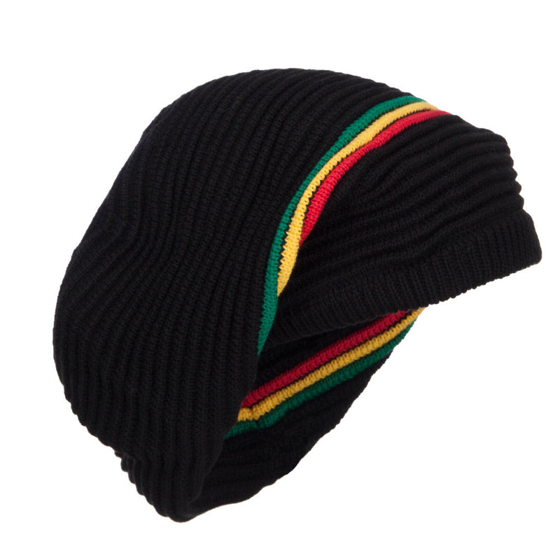 New Rasta Deep Crown Beanie
